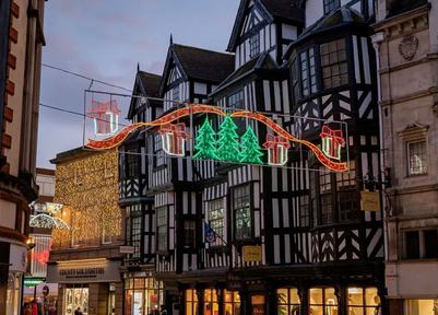 Christmas light switch on