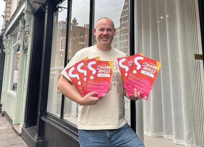 Jonathan Soden of The Secret Artist Sale