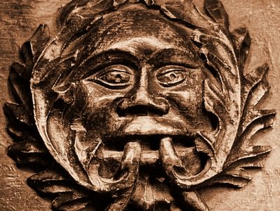 Ludlow Green Man misericord