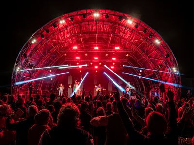 Severn stage at Shrewsbury Folk Festival by Steve Lacey
