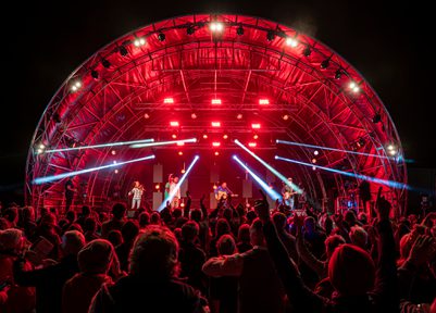 Severn stage at Shrewsbury Folk Festival by Steve Lacey