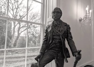 Darwin statue