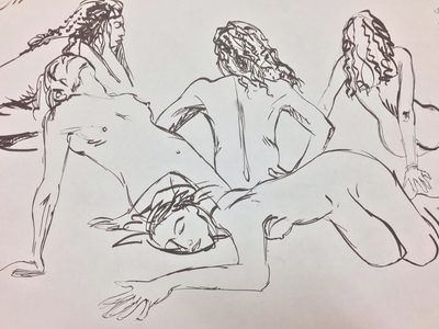 Life drawing class in shrewsbury