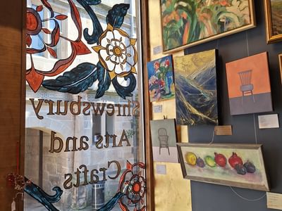 Shrewsbury arts and crafts at the library