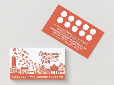 Stamp card design