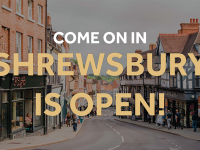 Shrewsbury is open
