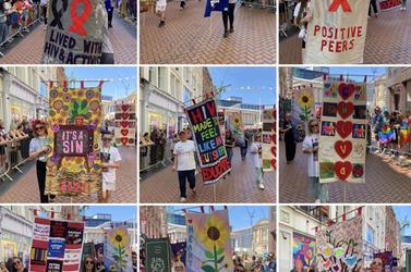 HIV AIDS quilts