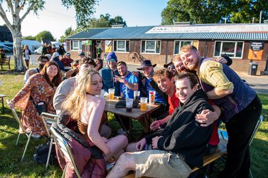 Shrewsbury Folk Fest hanging out
