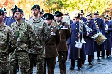 Remembrance in shrewsbury