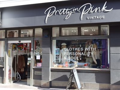 Pretty in pink vintage shrewsbury front