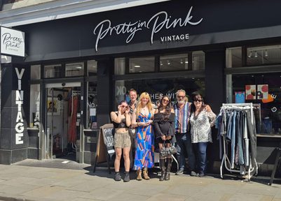 Pretty in pink vintage shrewsbury