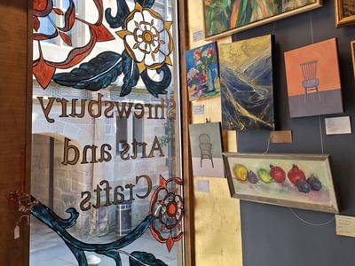 Shrewsbury arts and crafts at the library