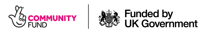The national lottery community fund and uk government logo